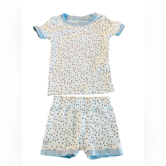LAKE Cozy Starry Night Kids Pajama Set Size 2 - Picture 1 of 7